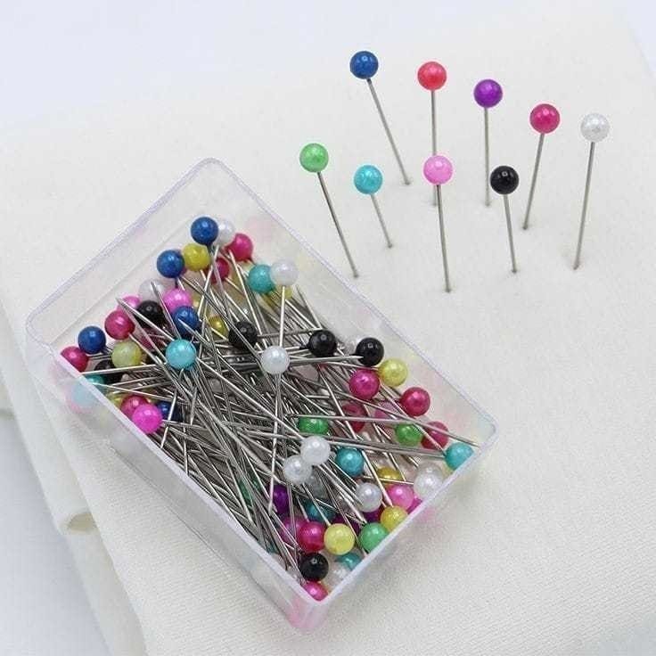 Multi Color Hijab Pins (Box Pack) — Metal